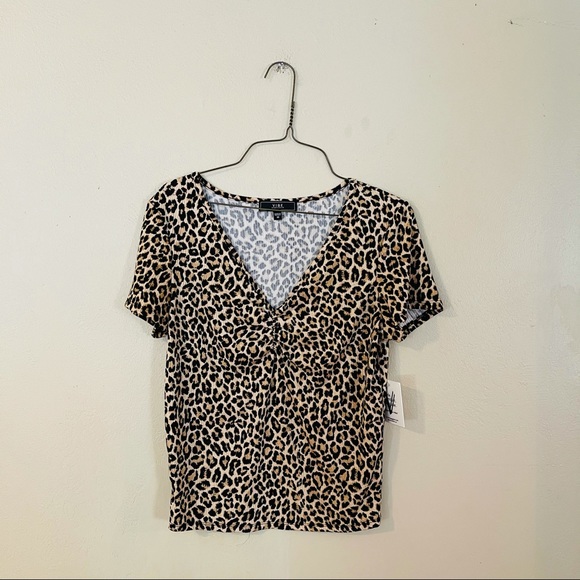 Tops Nwt Leopard Print Knit Top Poshmark